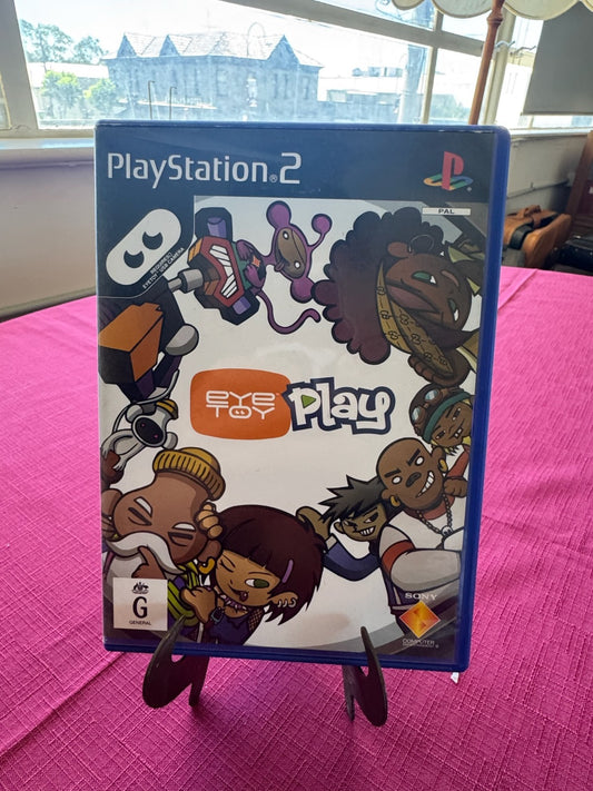 EyeToy Play PS2 PAL – Motion-Control Party Game – Complete w/ Manual | 2003
