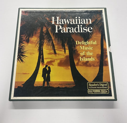 Reader’s Digest “Hawaiian Paradise” 6× LP Box Set 1970 Dynagroove Hawaiian Music
