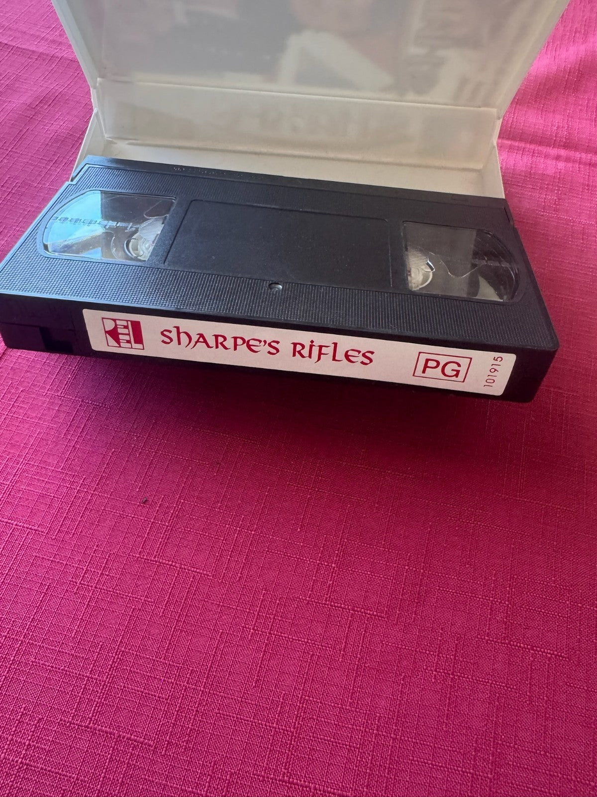 Sharpe’s Rifles VHS PAL – Sean Bean Classic War Drama w Slipcase | 1998