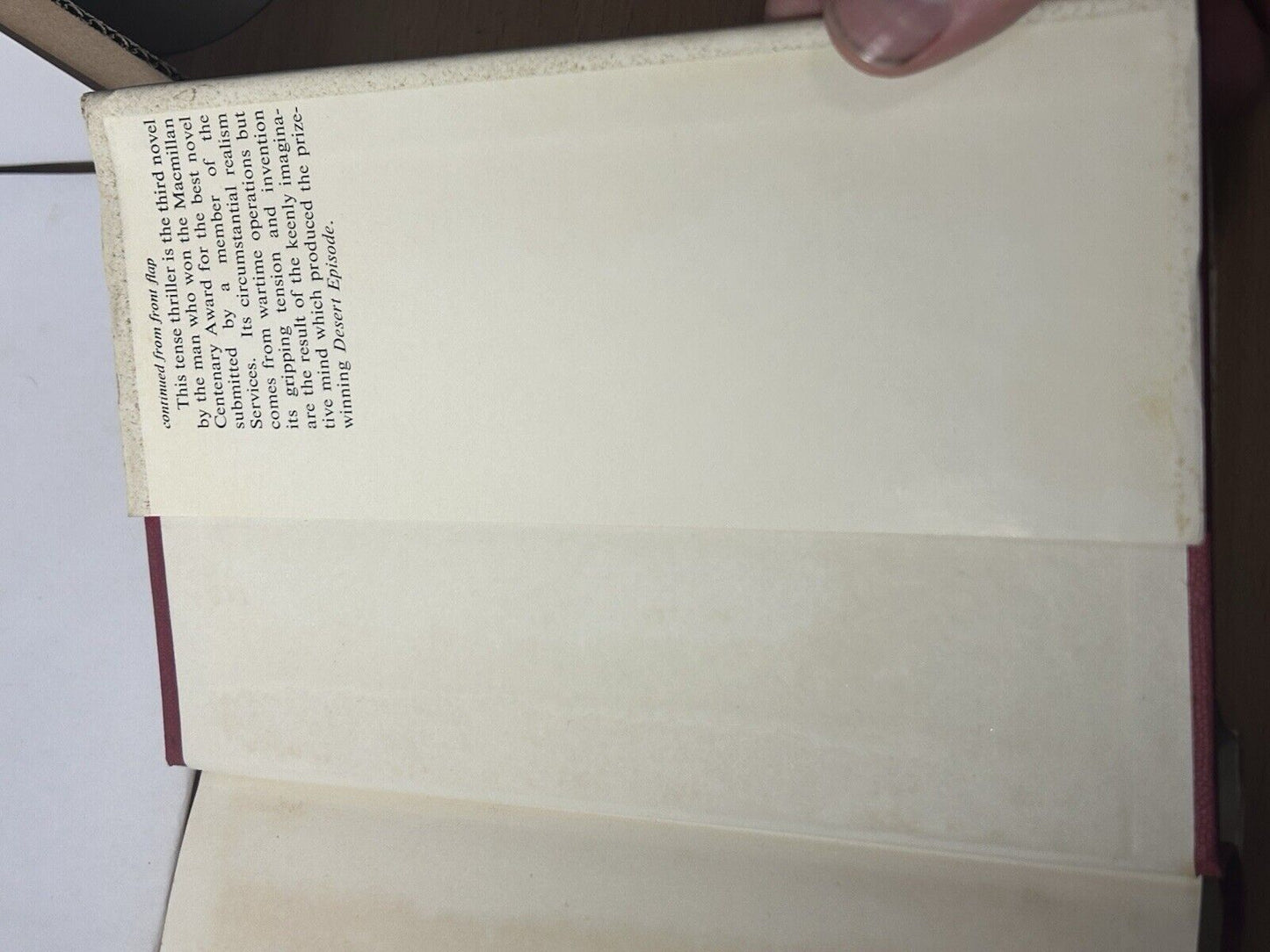 At Bay by George Greenfield 1st ed Hardcover Cassell First Edition