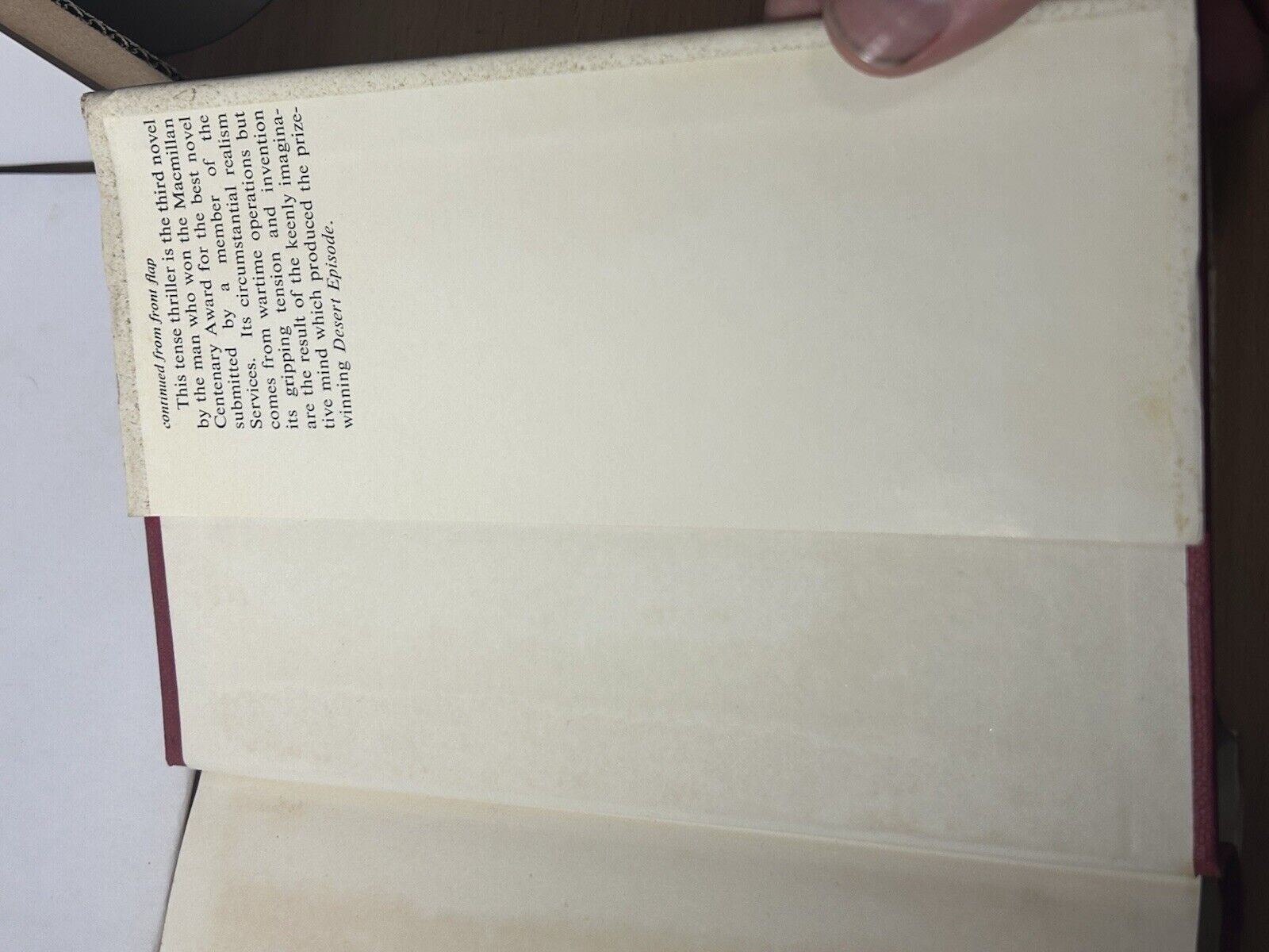 At Bay by George Greenfield 1st ed Hardcover Cassell First Edition