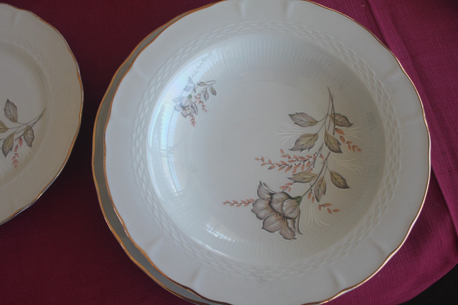 Royal Porcelain Floral Dinner & Coffee Service – 59 piece Matching Set