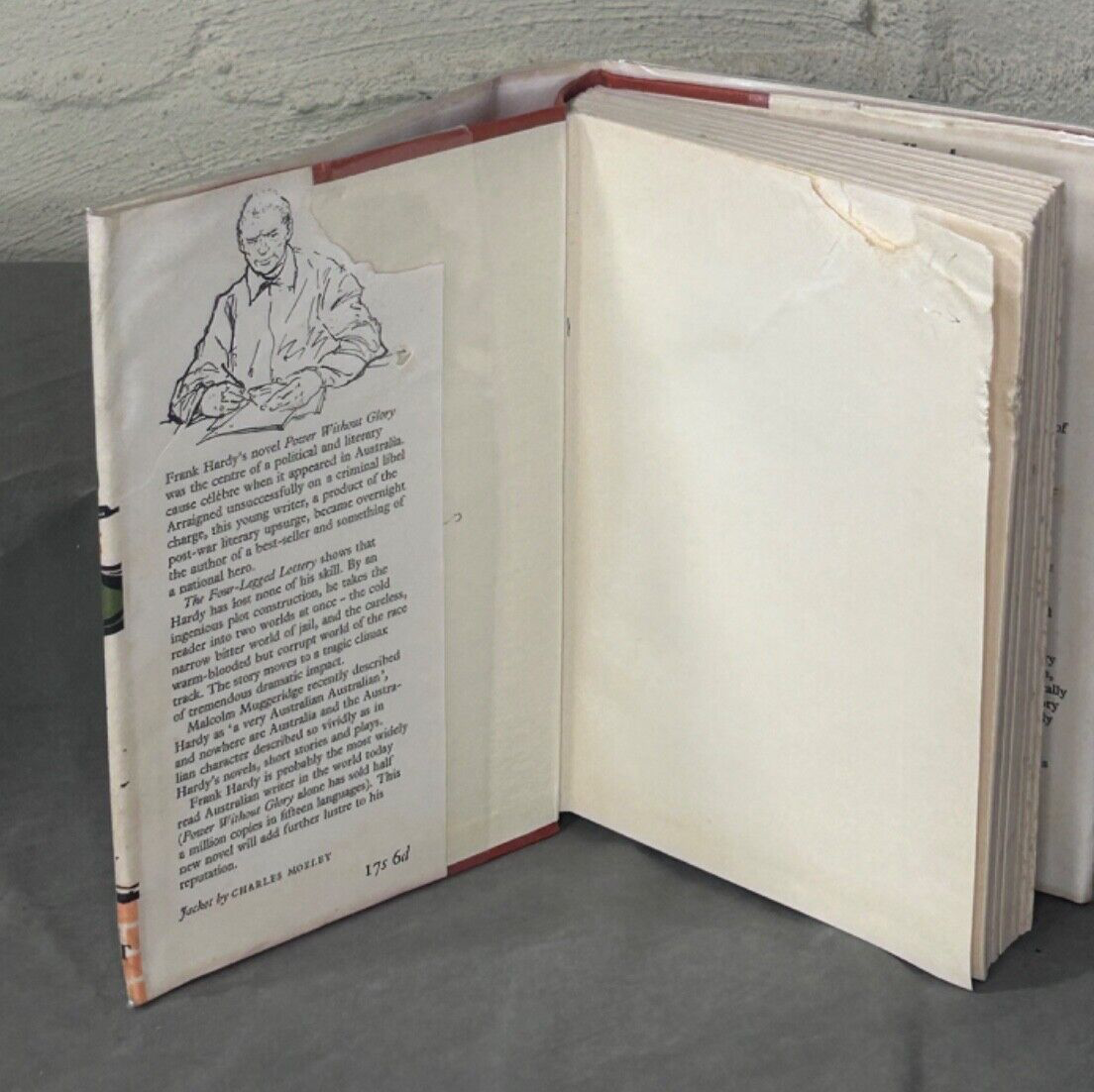 The Four - Legged Lottery, Frank Hardy, Hard cover, D.J., 1st edition (1958)