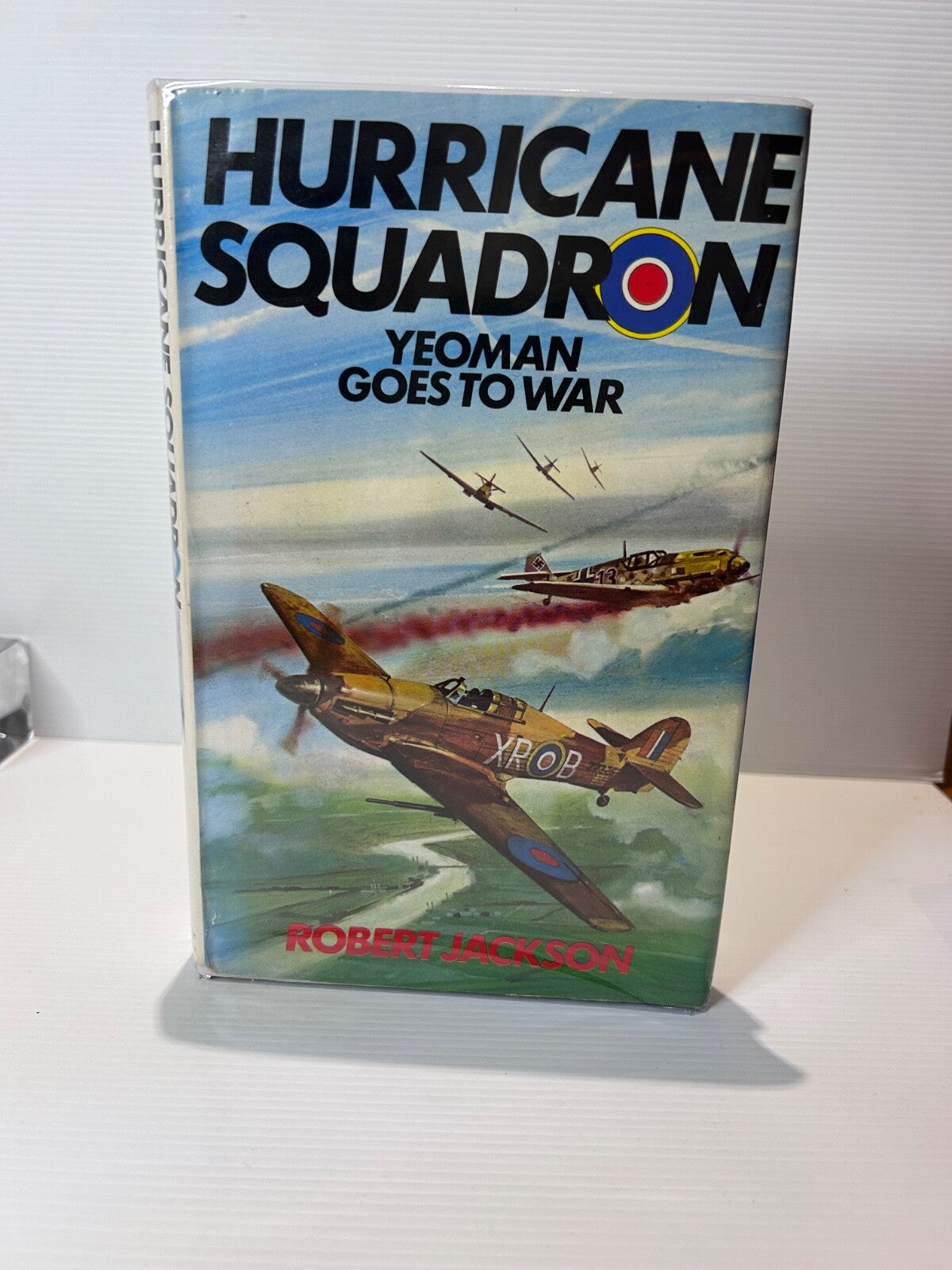 Hurricane Squadron Robert Jackson 1st Ed 1978 RAF WW2 Fiction Hardcover