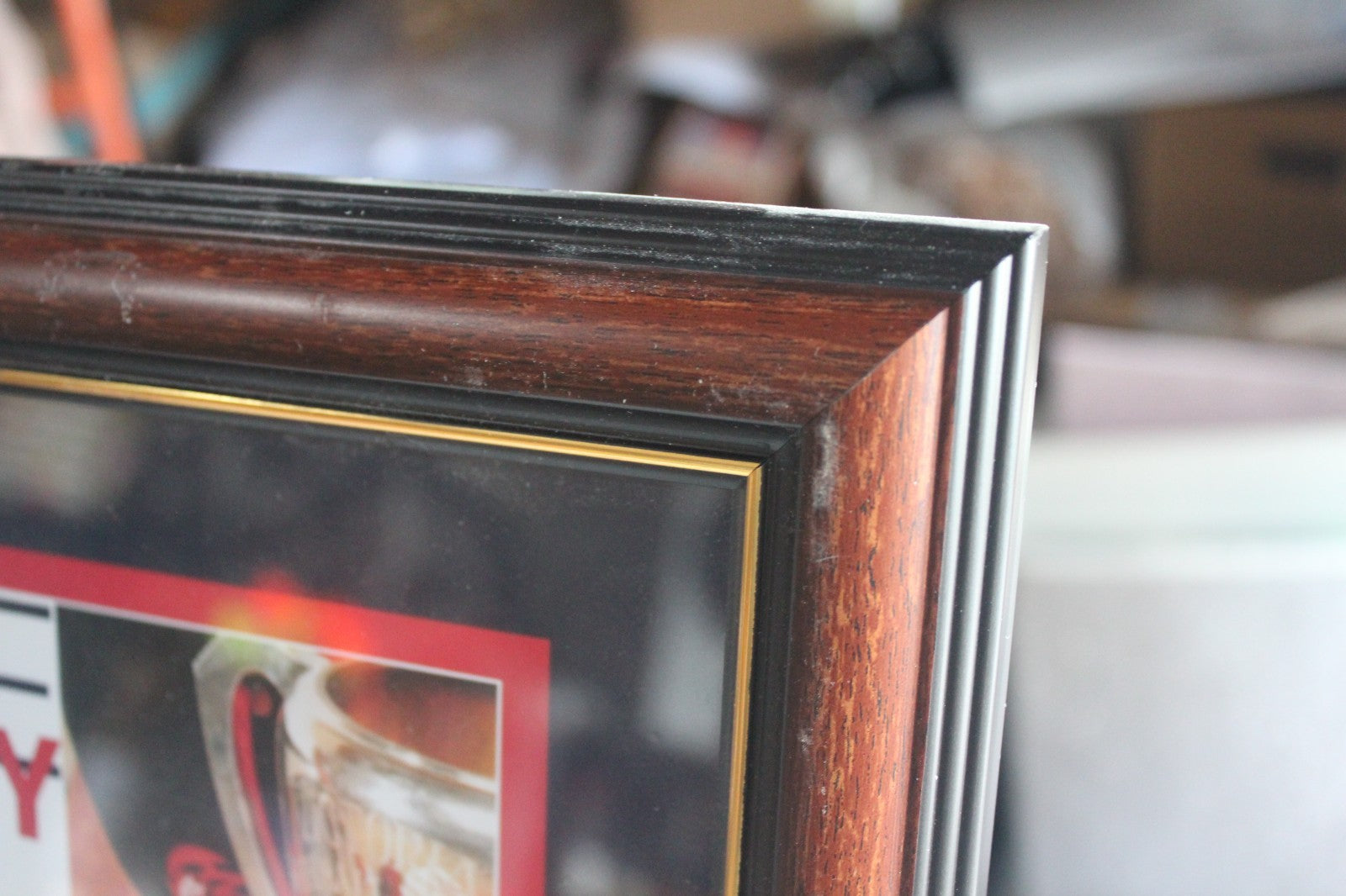 Ron Barassi Signed AFL Limited Edition Print Framed 69/500 Dated 2010