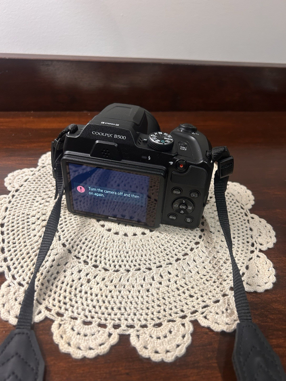 Nikon Coolpix B500 Digital Camera 16MP 40x Zoom with Case & Strap – Works