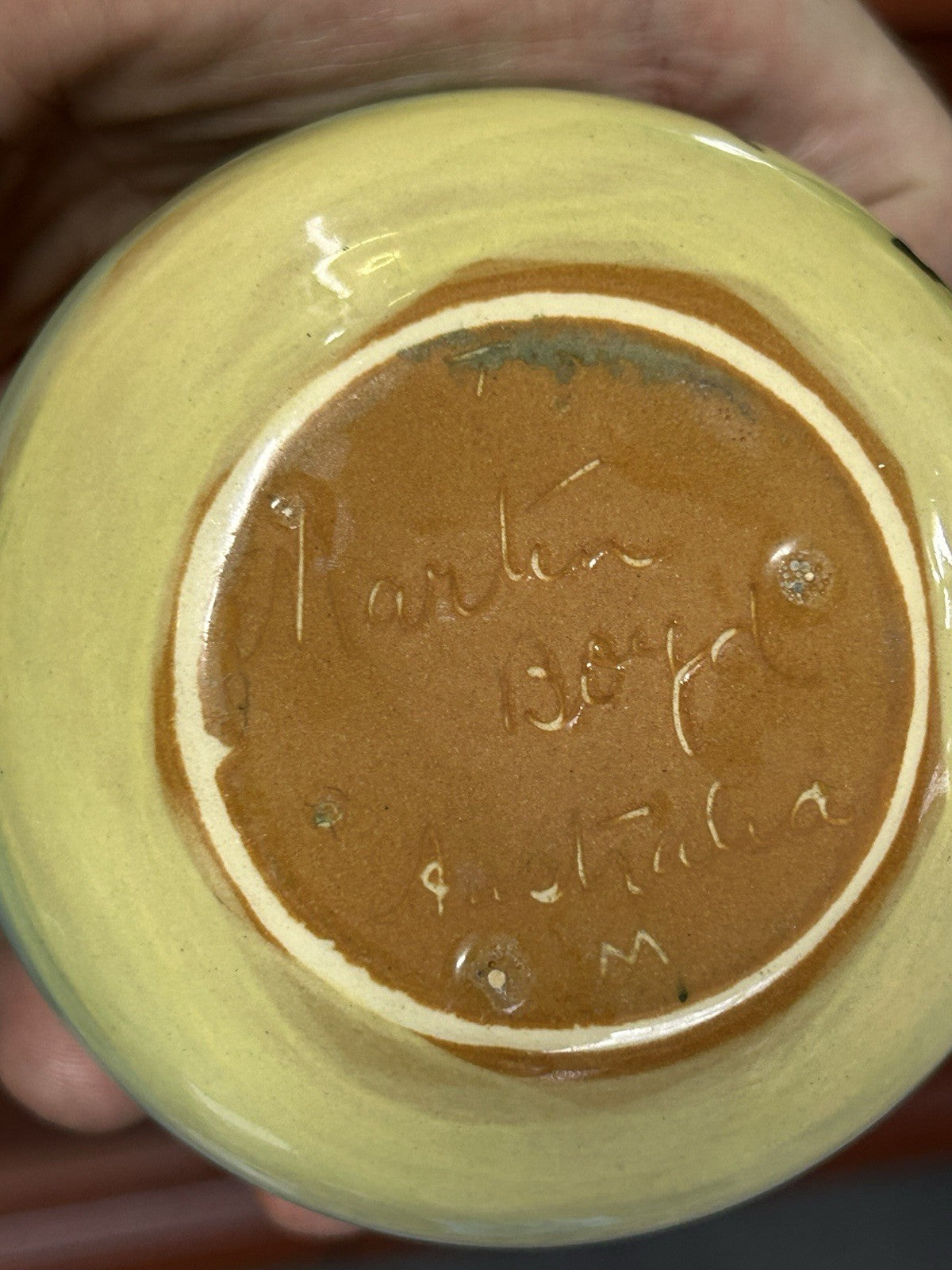 Vintage Martin Boyd Pottery Sugar Bowl Australia c1948–63 | Signed | Mid-Century