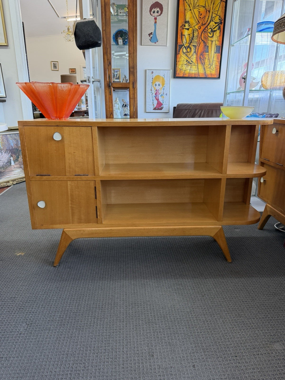 Dario Zoureff Cabinet Bookcase Australian MCM Late 1950s Early 1960s