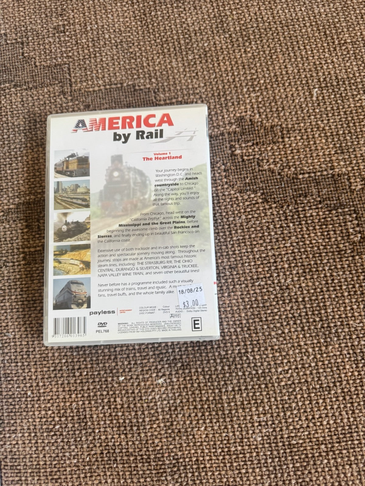Railway Documentary DVD Bundle Trains Steam British Rail America by Rail