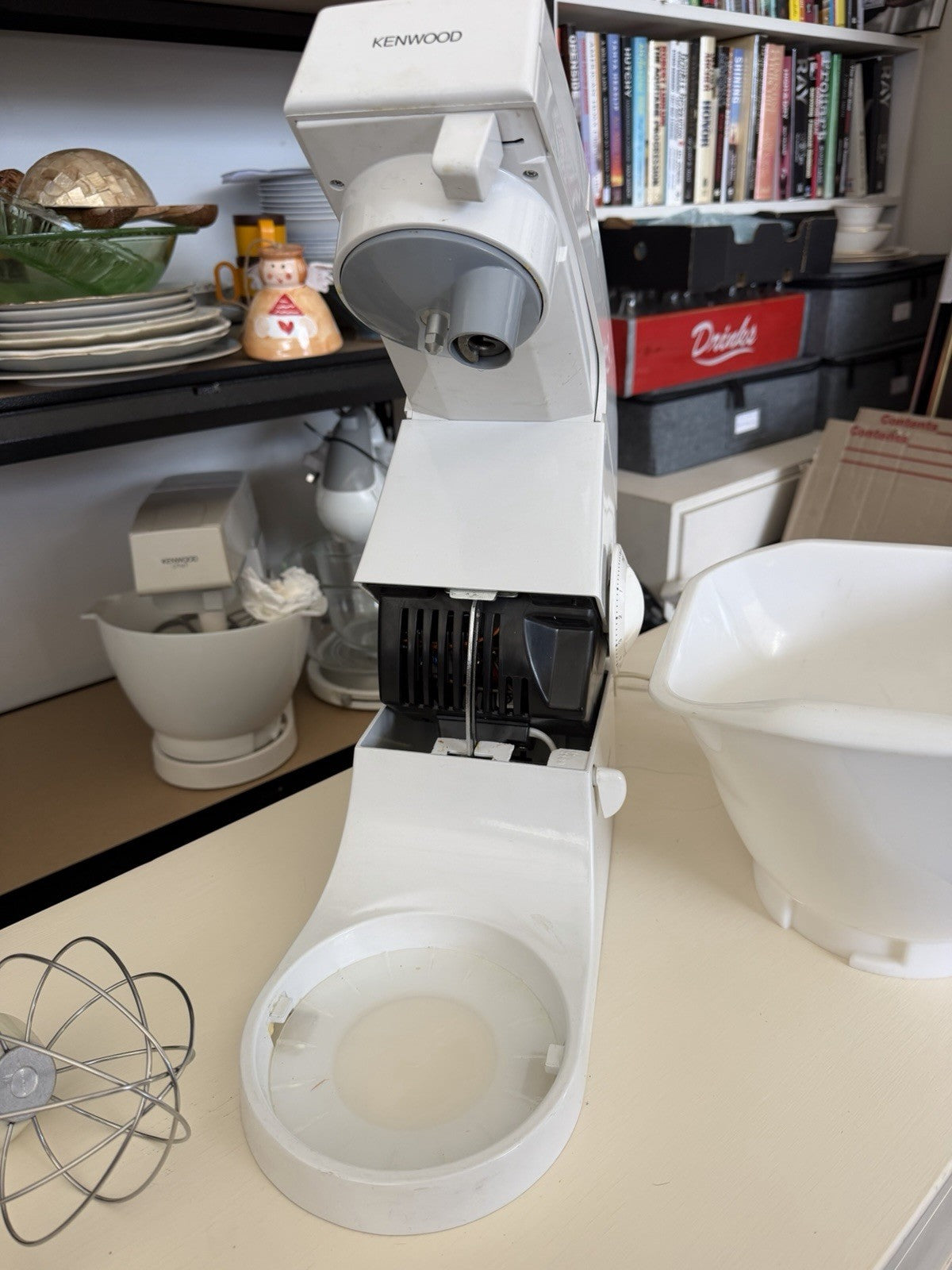 Kenwood Chef KM300 Vintage Stand Mixer Bowl Whisk K Beater Working