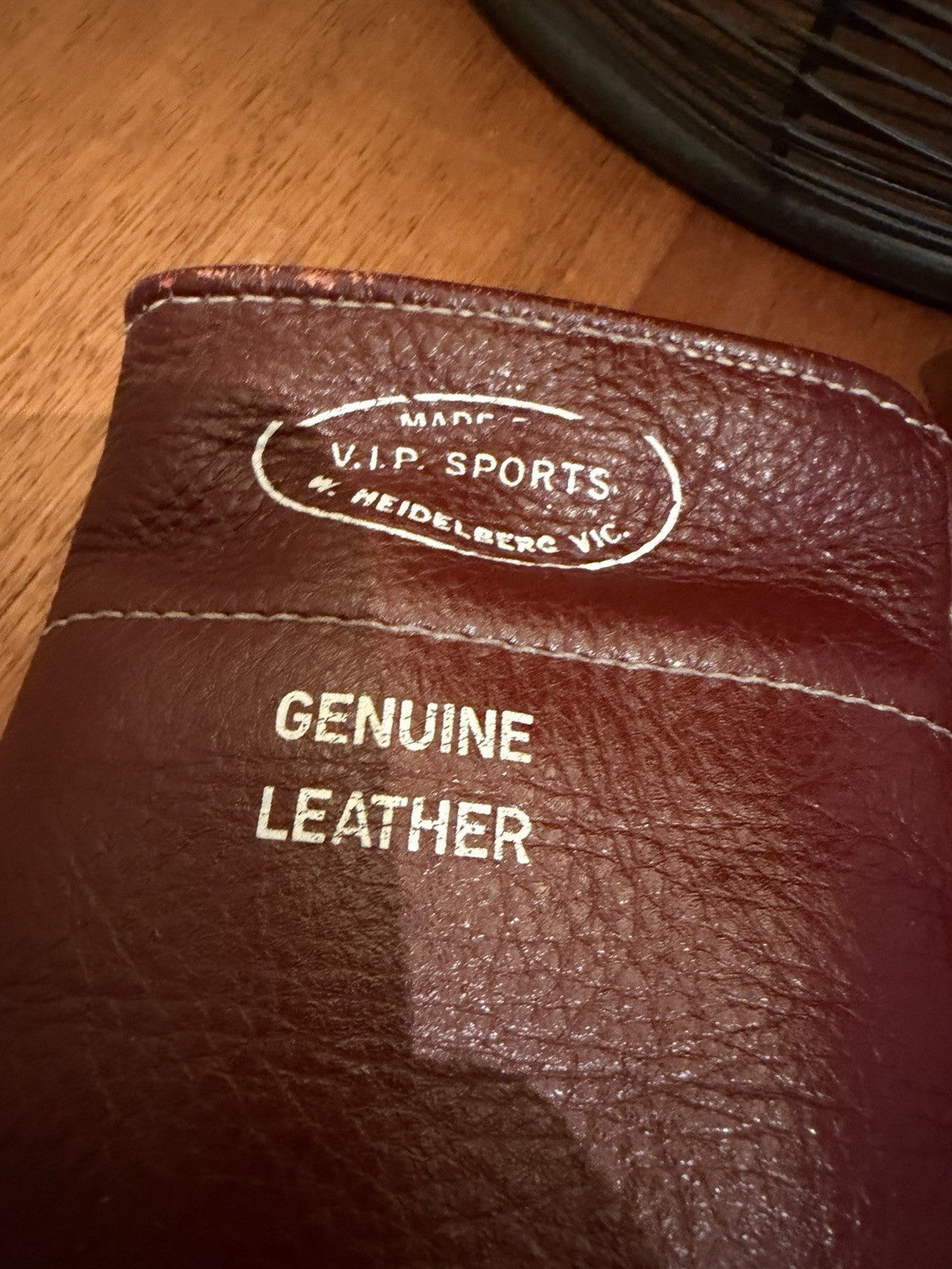 Vintage 1950s 60s VIP Sports Boxing Gloves Made in Australia Leather