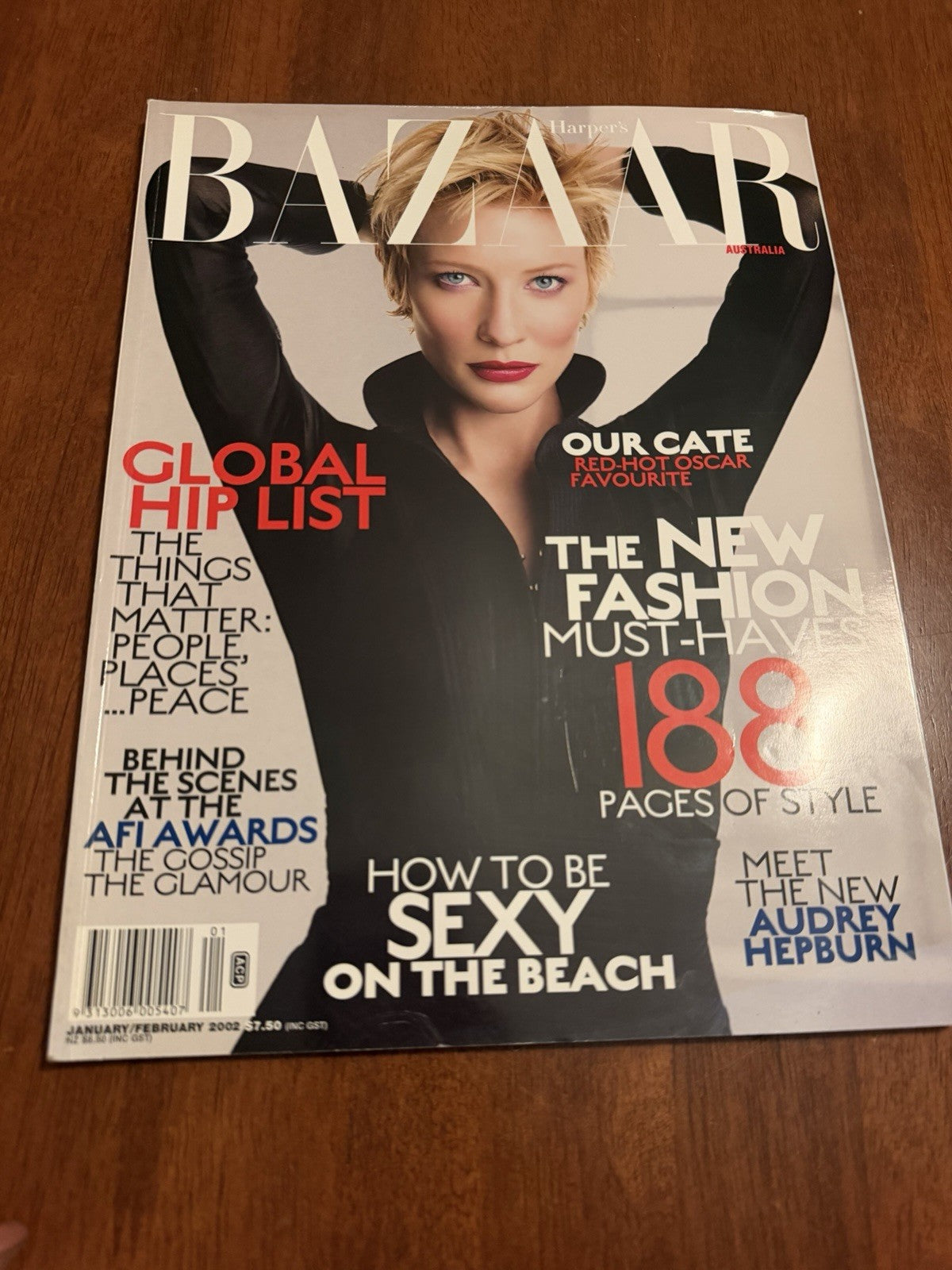 Harper’s Bazaar Australia Jan Feb 2002 Cate Blanchett Sophie Ellis-Bextor