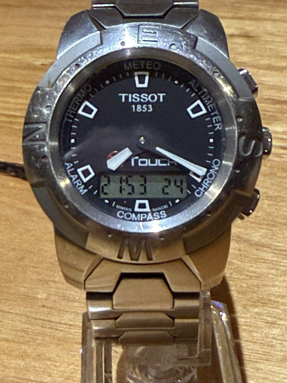Tissot T-Touch T33.1.483.53 Men’s Steel Touch Screen Watch Z252/352