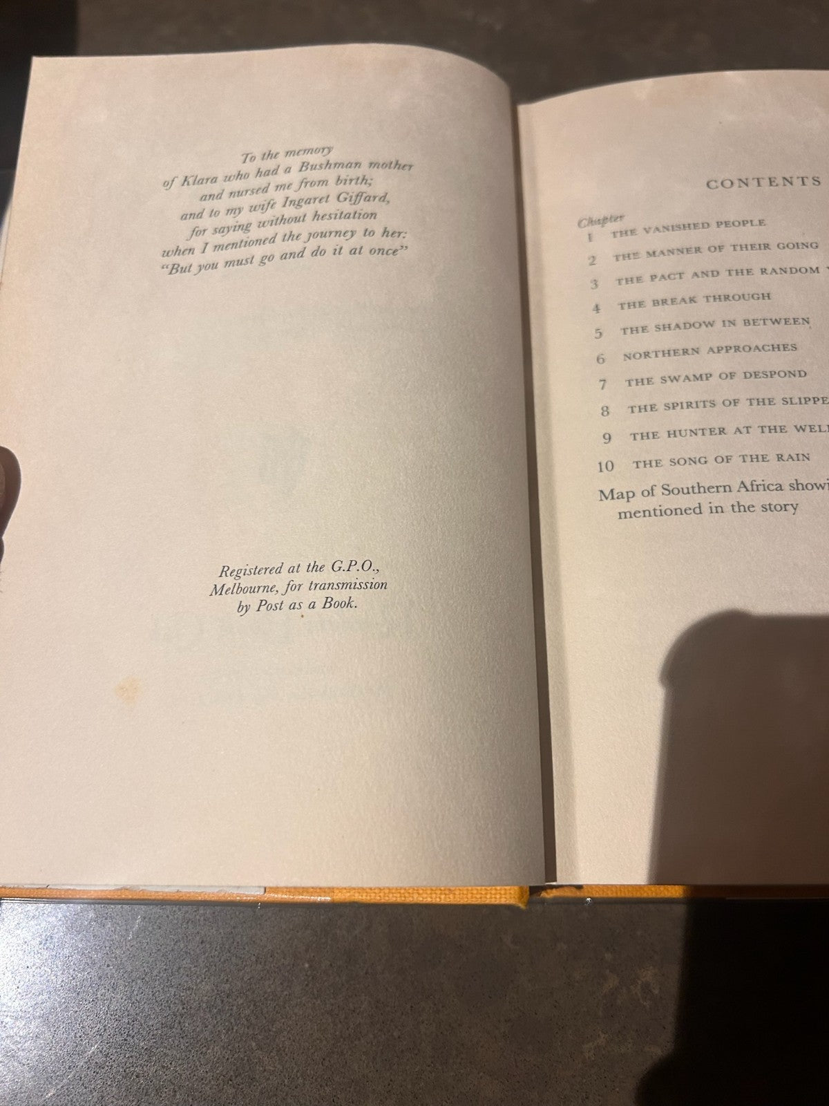 The Lost World of the Kalahari – Laurens van der Post | Vintage HC