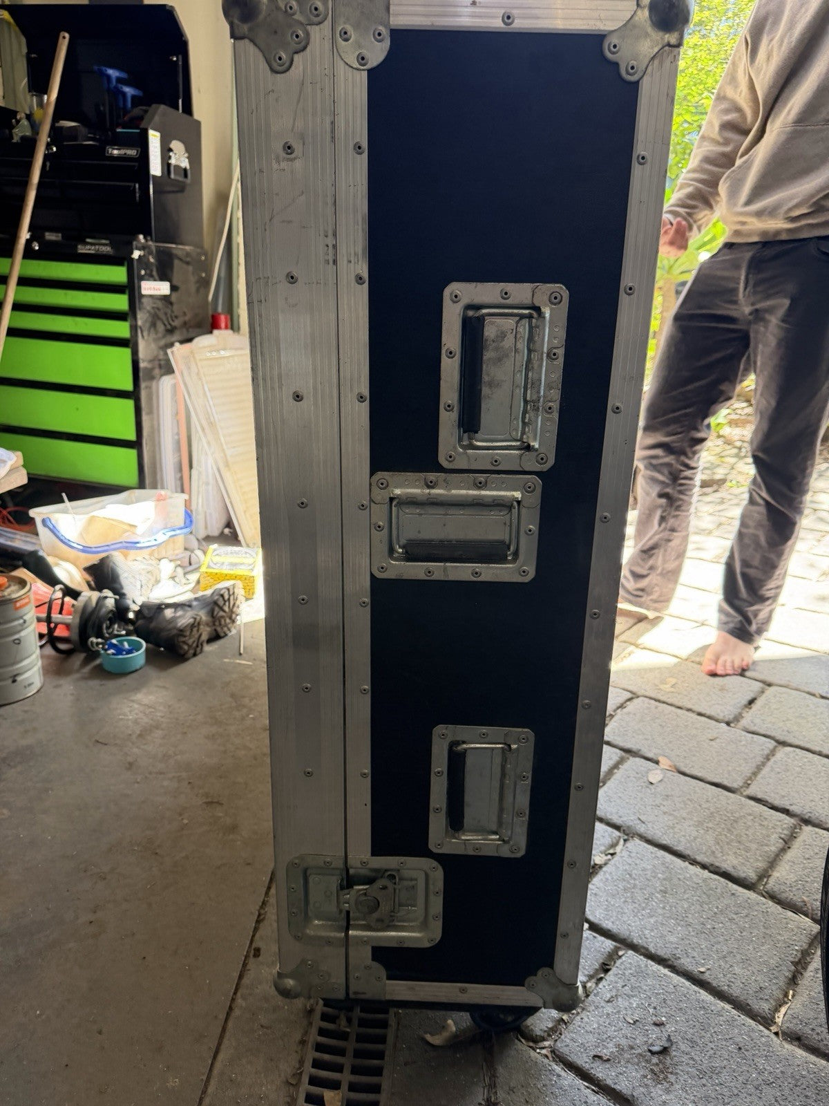 John Farnham Band Australia Original Touring Road Flight Case Music Memorabilia