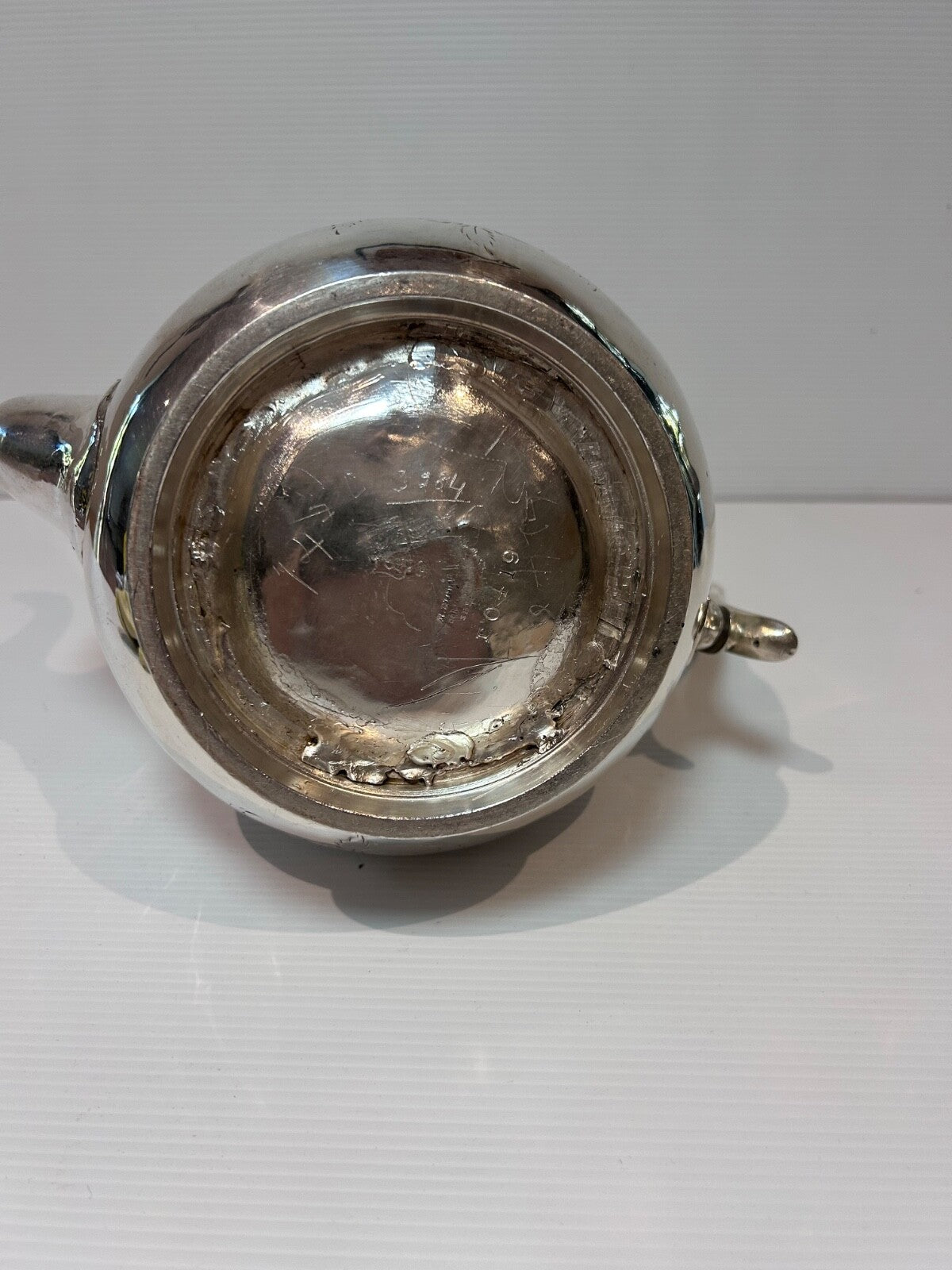 Antique Silver-Plated Teapot Richard Richardson Sheffield c1890s engraved