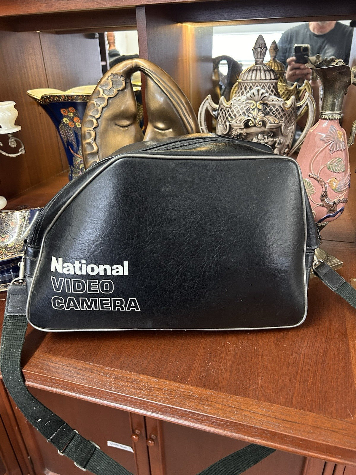 Vintage National Saticon VHS Video Camera WV-P200N + Original Bag