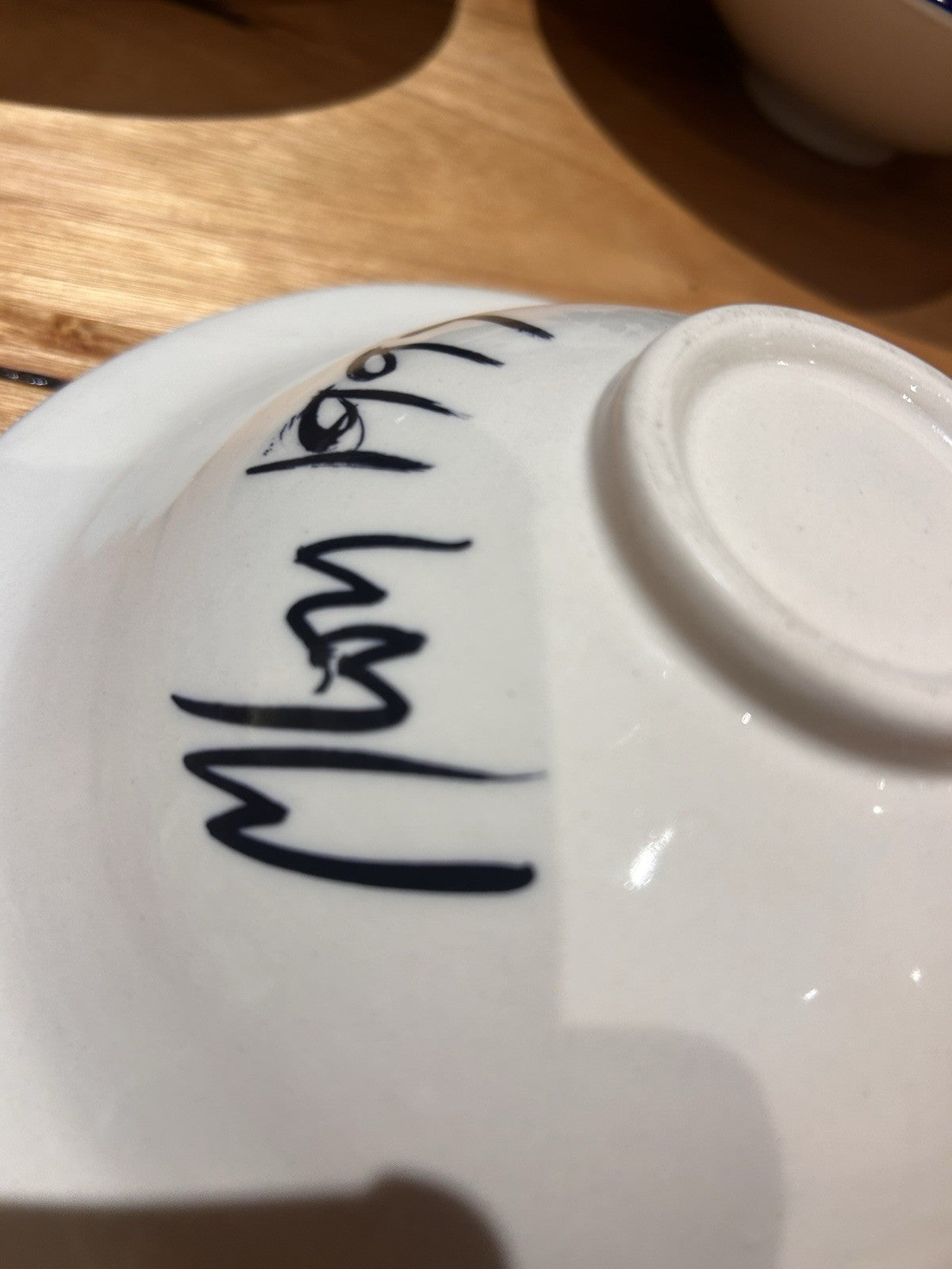 Mary-Lou Pittard 1997 Studio Pottery Bowls Lemon 22cm AU 4 Available