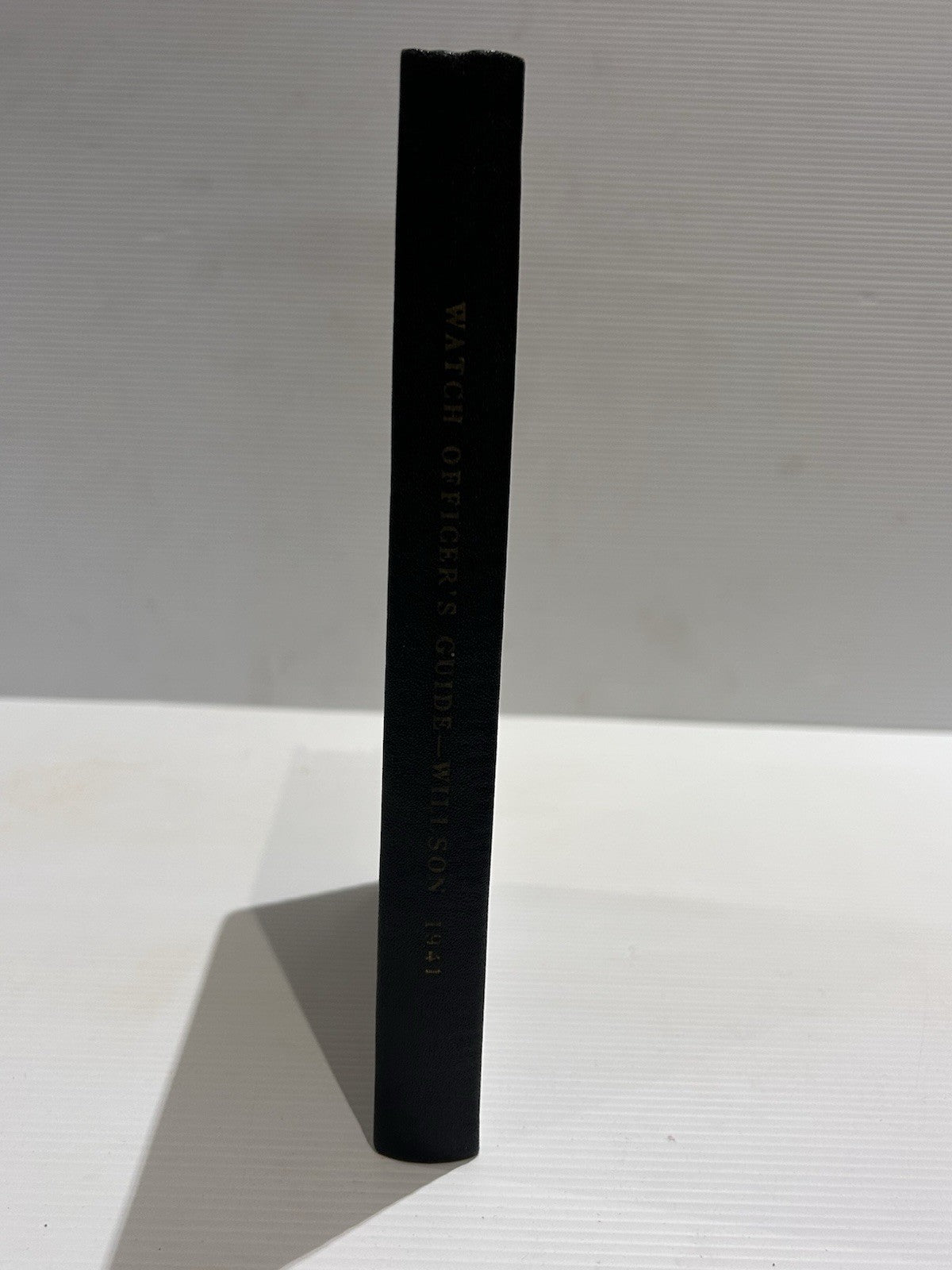 WWII Watch Officer’s Guide – U.S. Navy April 1942 Edition + Fold-out Chart