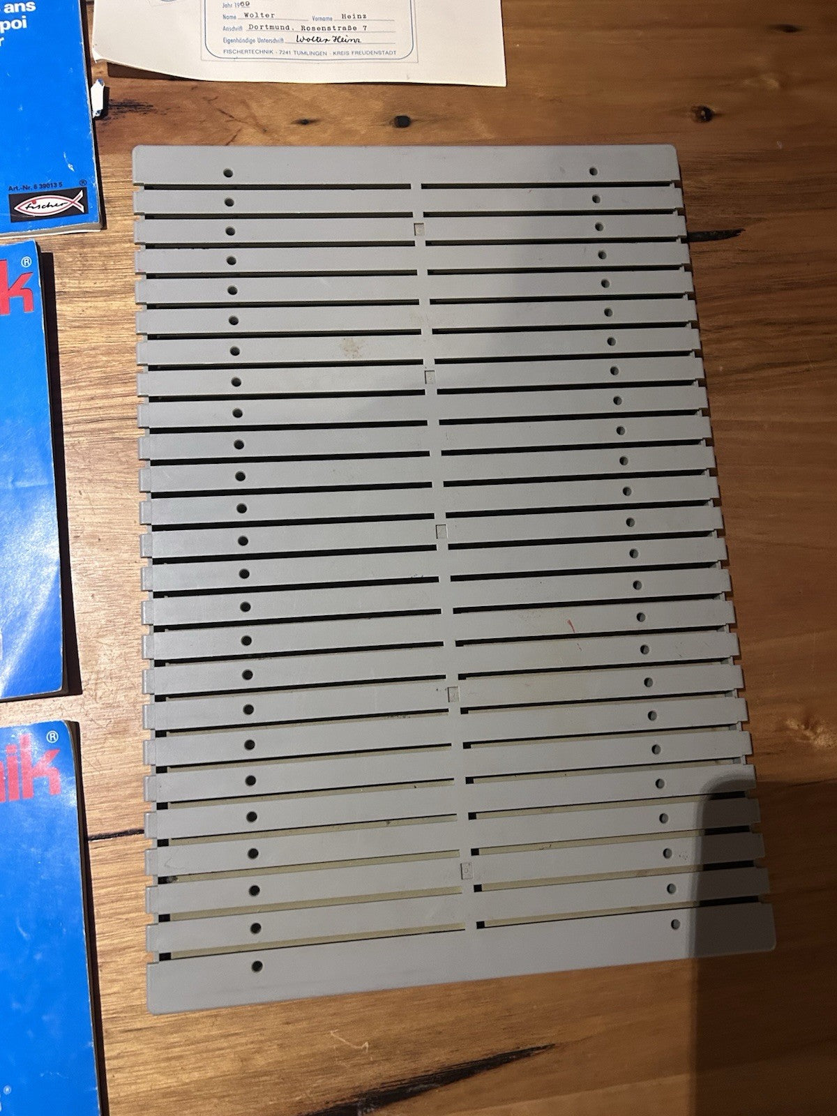 Fischertechnik Vintage Sets x3 w/ Manuals & Club Cards – 1969–1980s STEM Toy