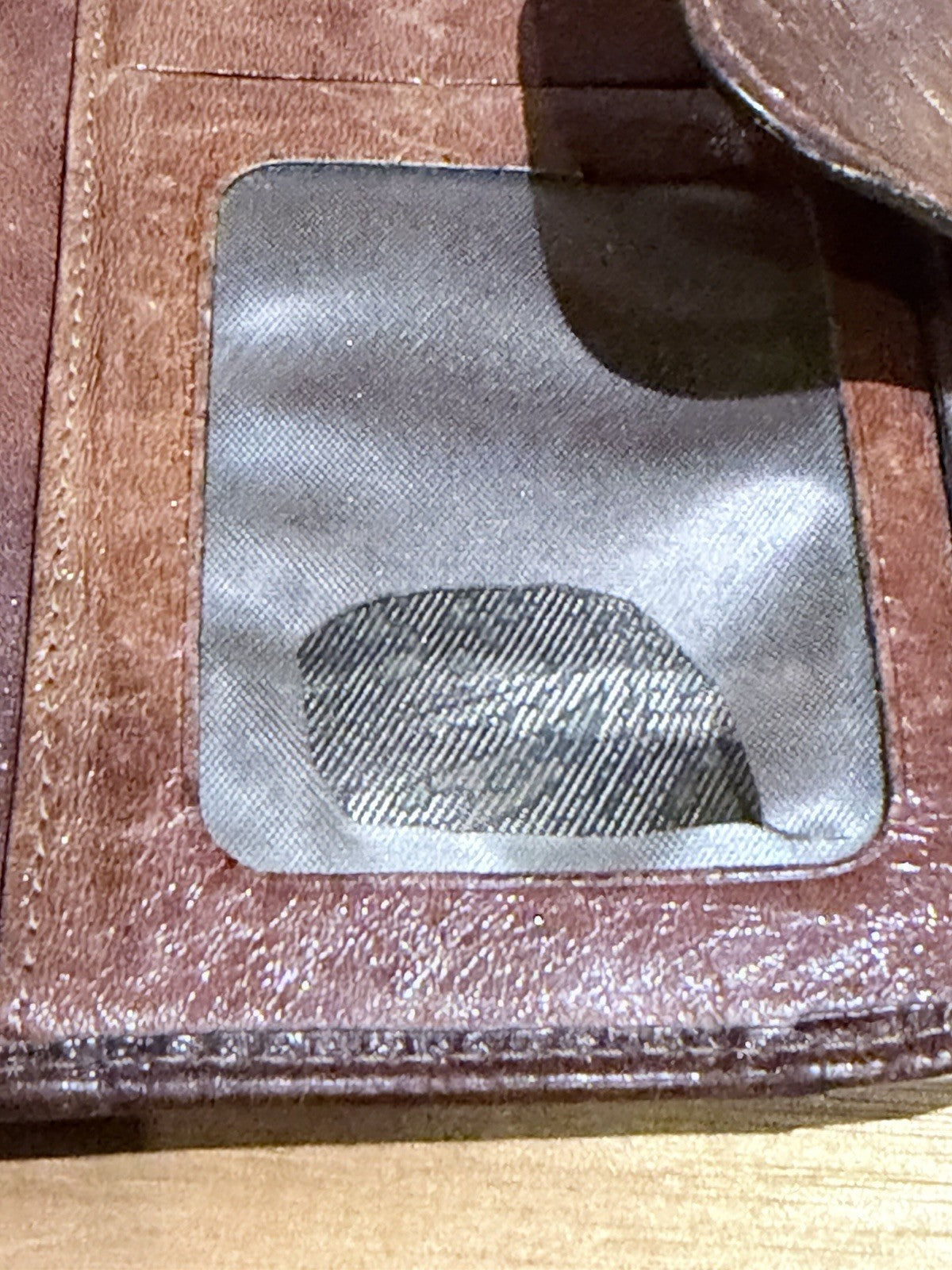 Oroton Leather Wallet Made In Australia Brown Vintage Bifold Coin Zip