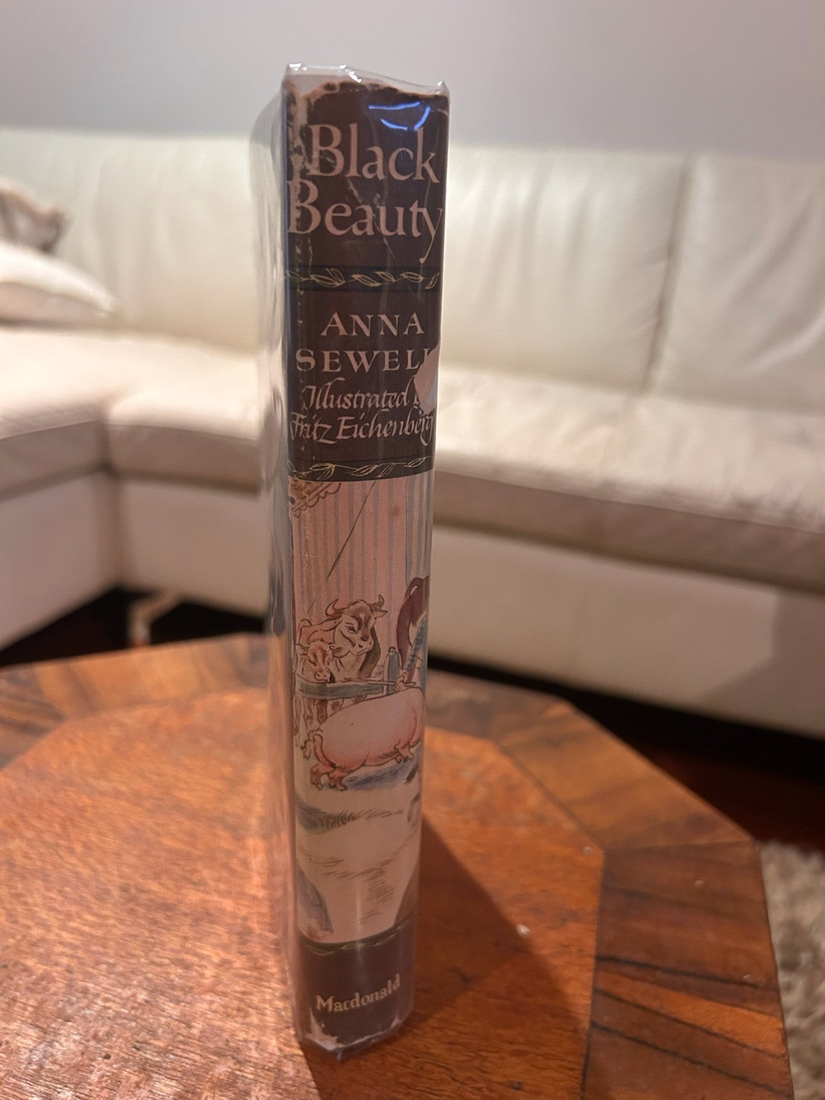 Black Beauty by Anna Sewell | Vintage Illustrated Hardcover | Fritz Eichenberg