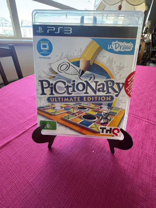 uDraw Pictionary Ultimate Edition PS3 PAL – Complete w Manual & Disc | 2011