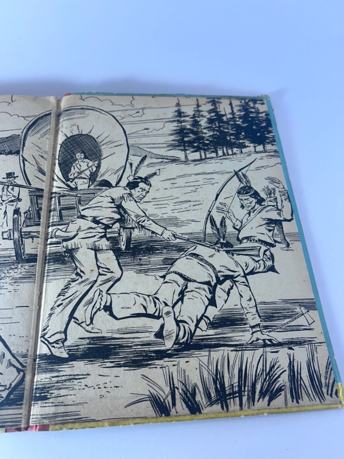 Hawkeye and the Last of the Mohicans Annual No 1 by Michael Holt-Hardback 1958