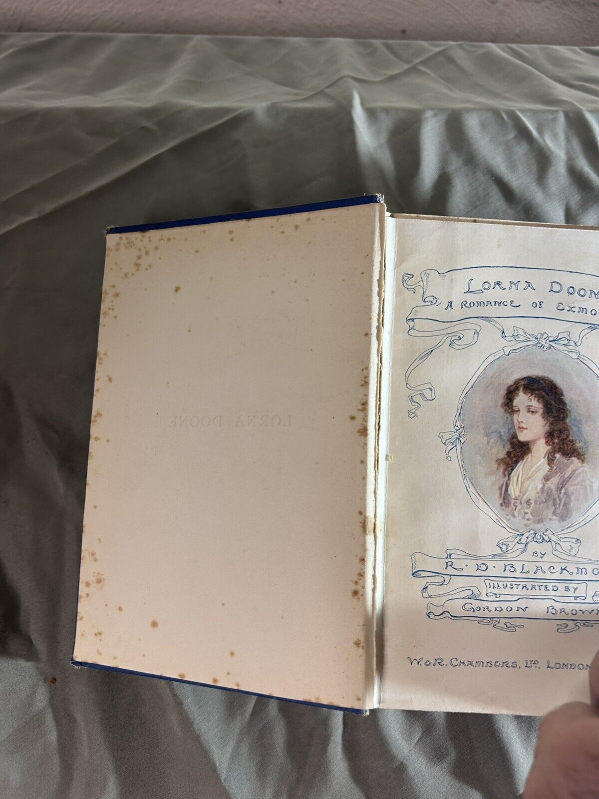 Lorna Doone 1900s edition by BLACKMORE, R. D.  with colour illustrations