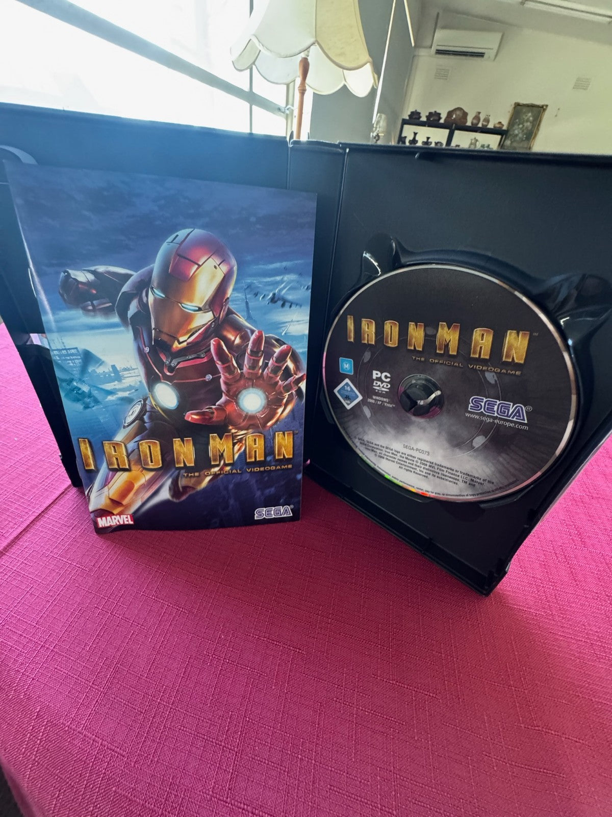 Iron Man PC DVD-ROM PAL – Complete w Manual & Disc | 2008