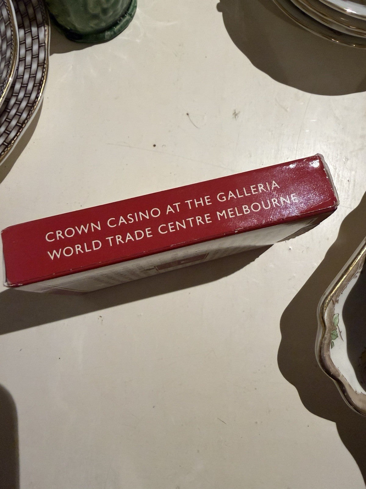 Crown Casino Melbourne Used Playing Cards Original Galleria WTC 1990s Souvenir