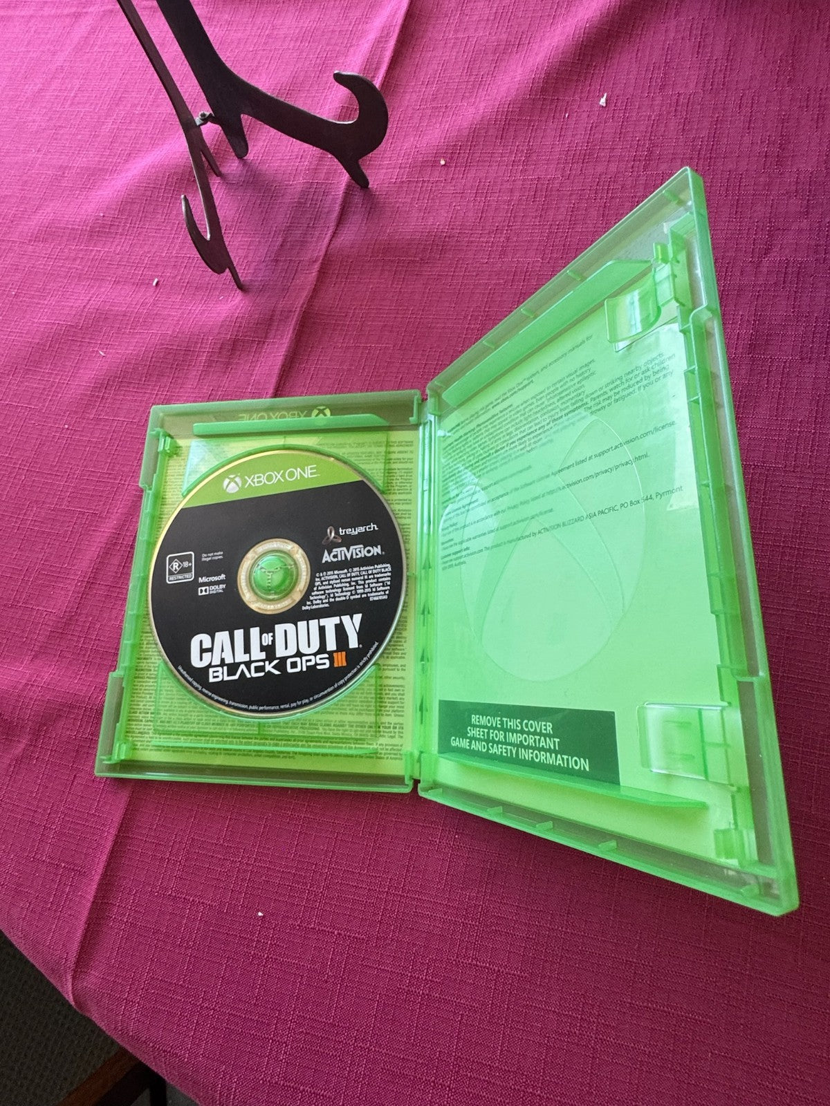 Call of Duty Black Ops III Xbox One PAL – Complete Disc & Case | 2015