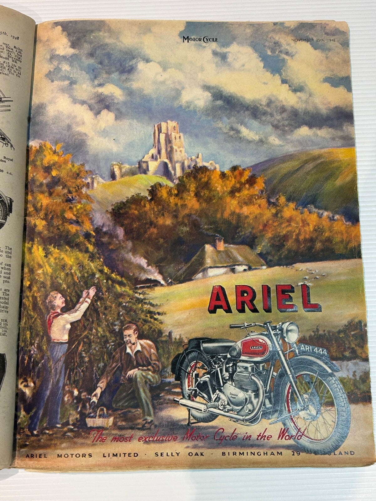The Motor Cycle Magazine 1948 London Show Report BSA Norton Ariel ORIGINAL