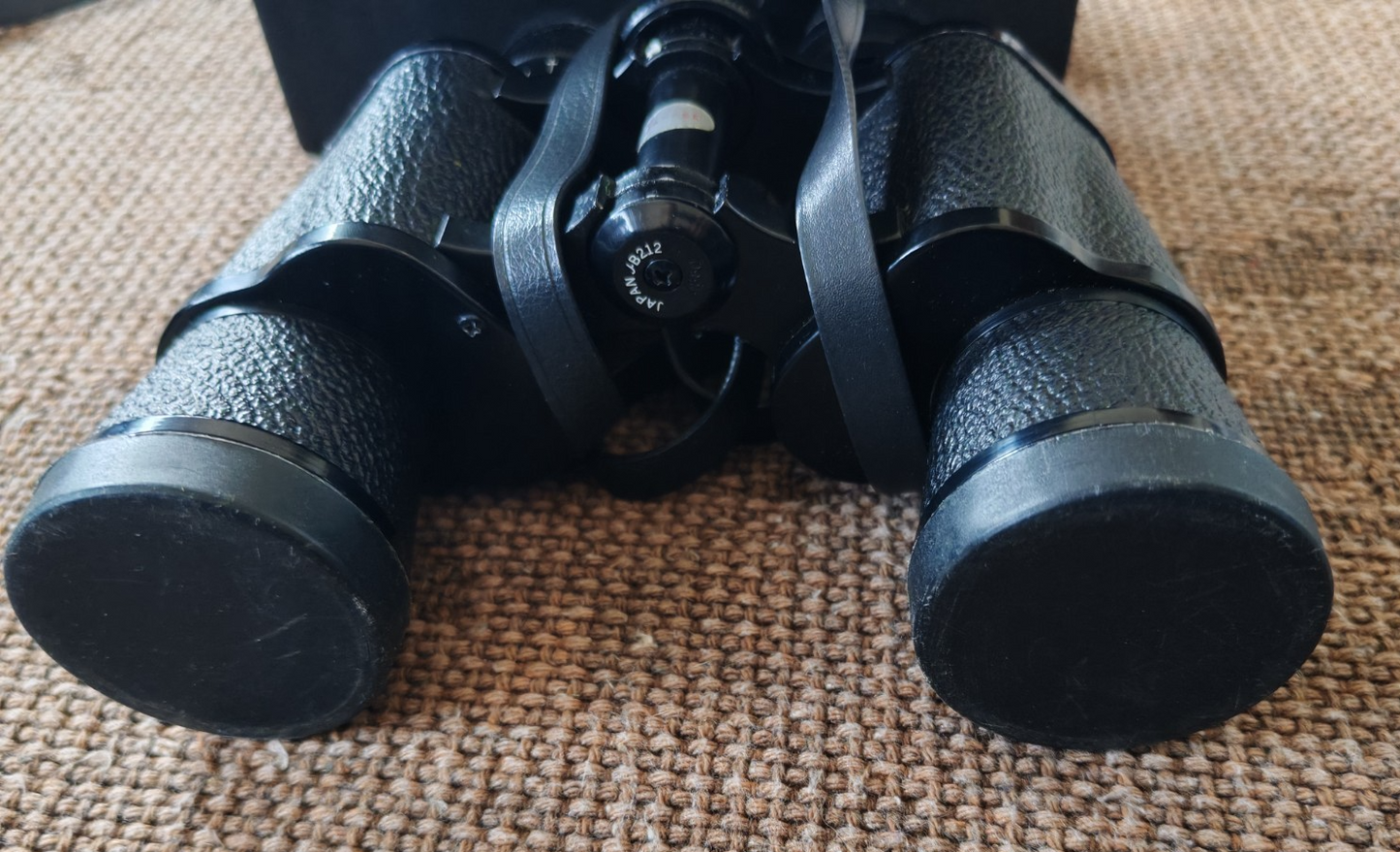 Vintage JAPAN 7×35 Field Binoculars with Case & Caps | Mid-Century Optics