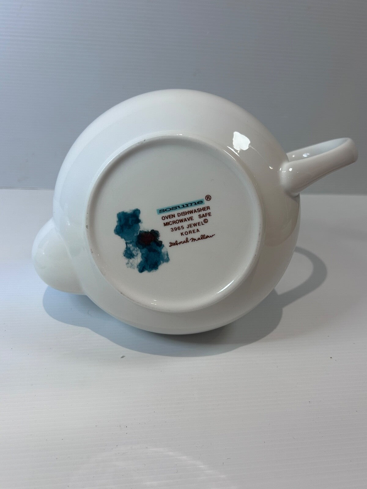 Vintage Sosume 3965 Jewel Teapot – Made in Korea – late 1980s/early 1990s – 3965