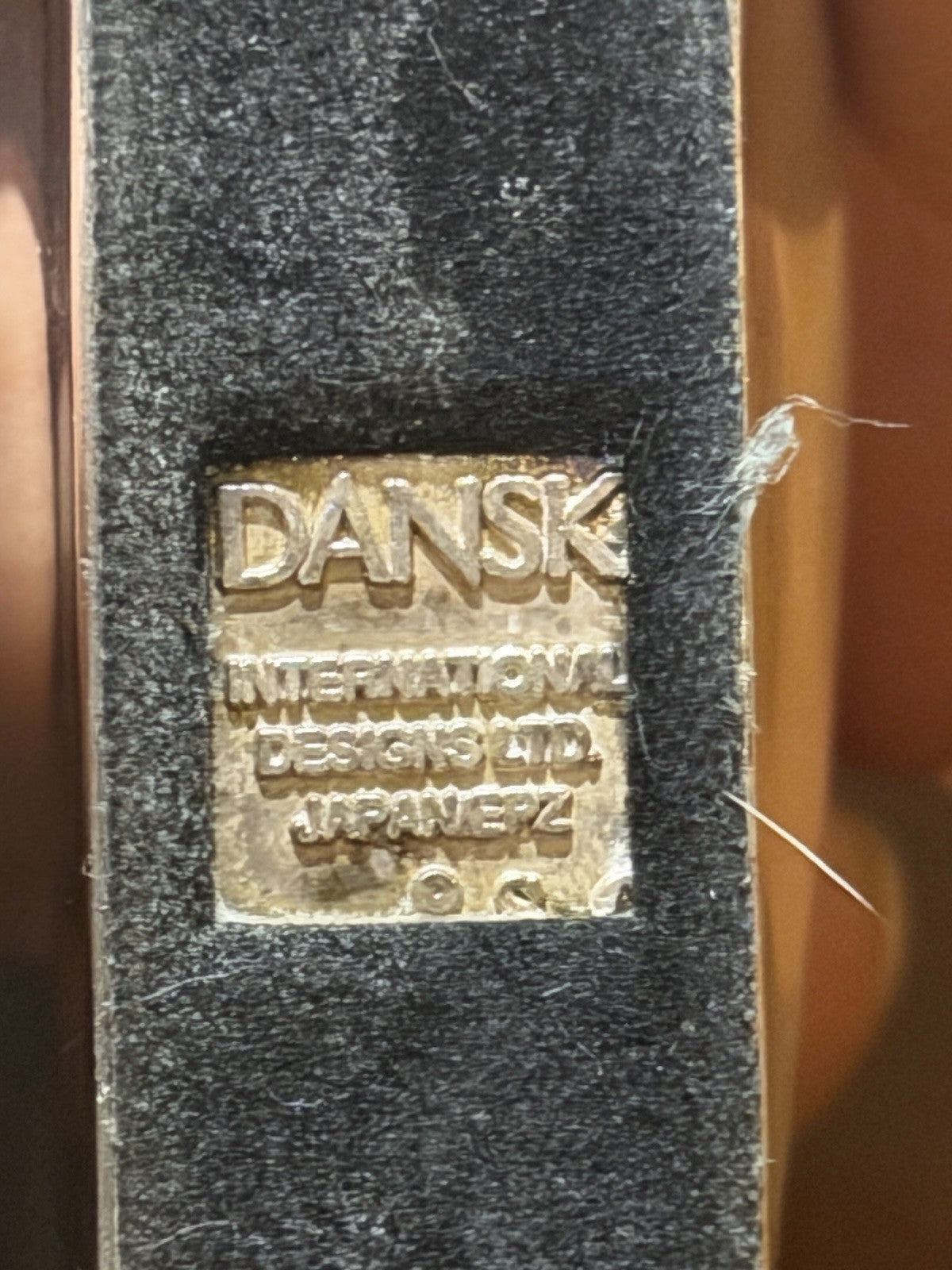 Dansk Japan Silver Bull Paperweight Sculpture International Designs Ltd