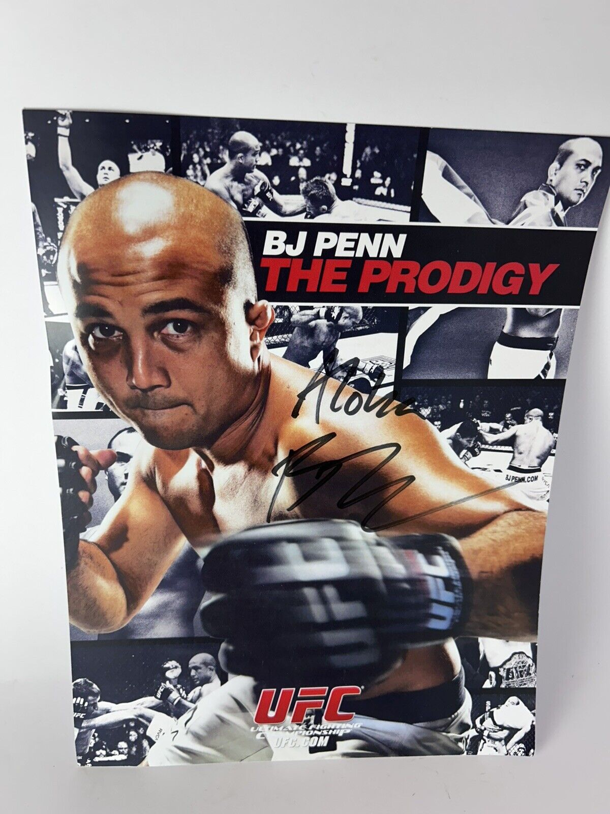 Jon Fitch, BJ Penn,  Kyle Nike, George Sotropoulos Signed 8x10 Photo UFC MMA
