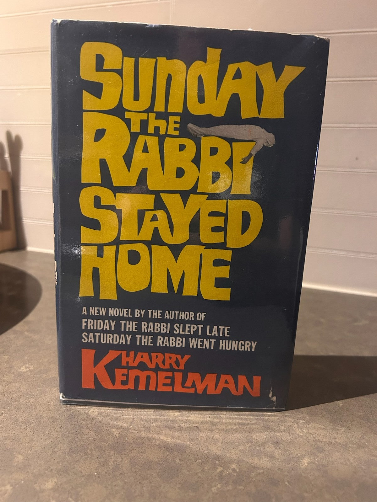Sunday the Rabbi Stayed Home – Harry Kemelman | 1969 First Edition HC