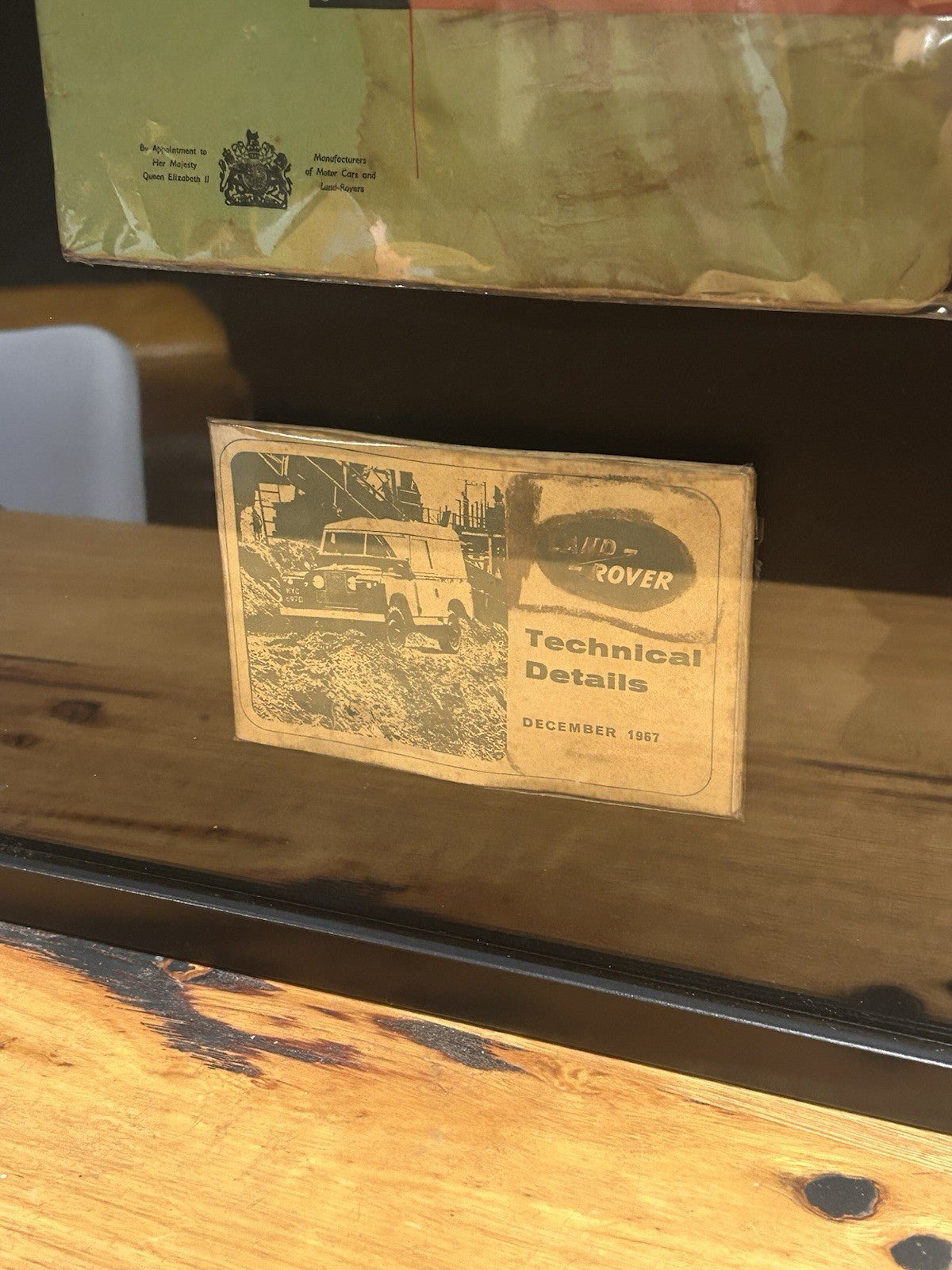 Land Rover Series II/IIA Framed Original Manuals Set – 1960s Workshop & Tech