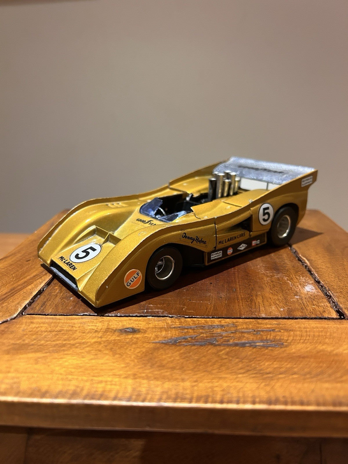 McLaren M8F Can-Am #5 1:26 Scale Diecast Made in Italy Vintage Model