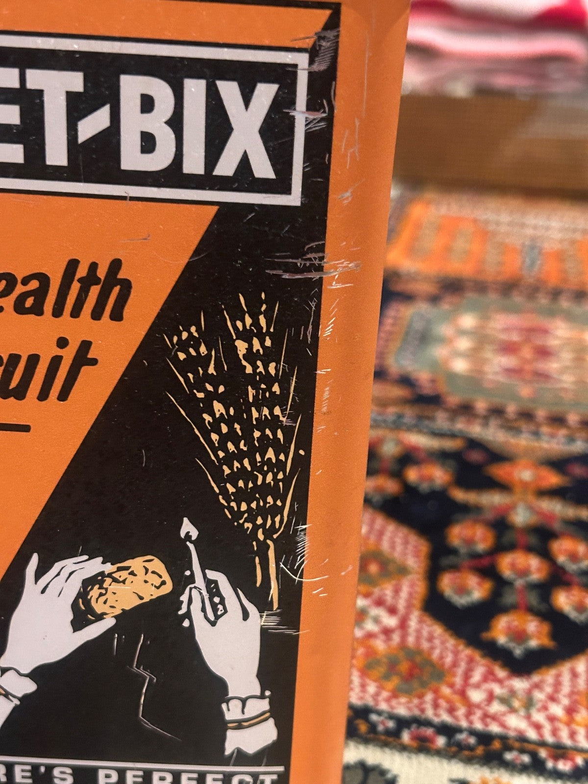 Weet-Bix Collectible Tin 1997 Retro Advertising Cereal Box Sanitarium Australian