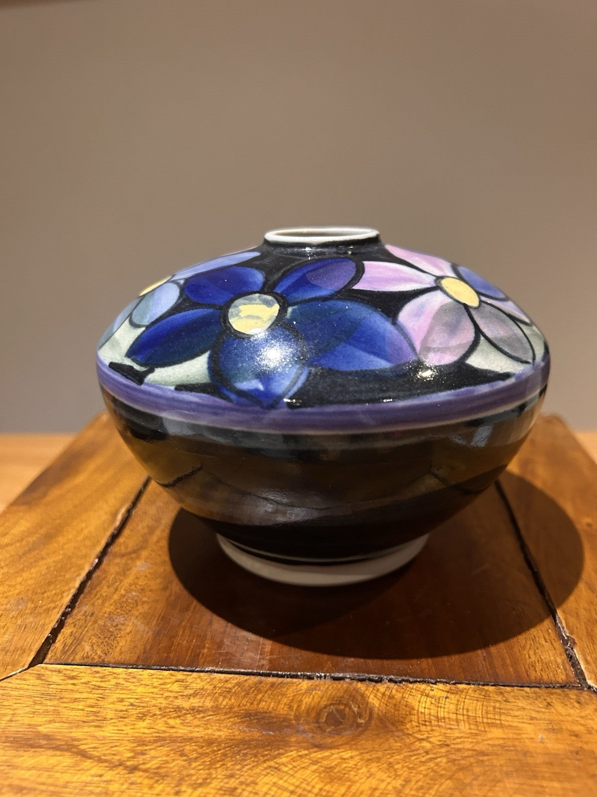 Gambles Pottery Posy Vase Flower Frog Ian Gamble Studio Floral 9cm