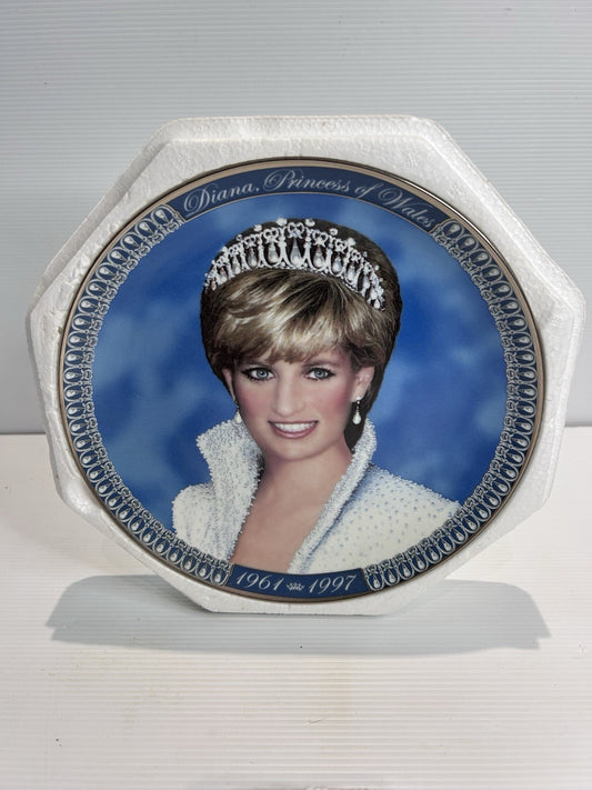 Princess Diana 1961–1997 Franklin Mint Commemorative Plate Collector’s Edition