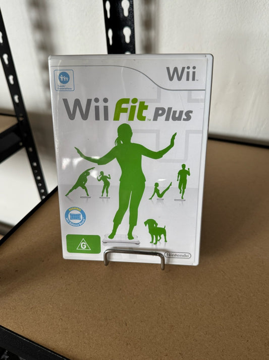 Wii Fit Plus Nintendo Wii PAL – Complete w Manual, Disc & Inserts | 2009