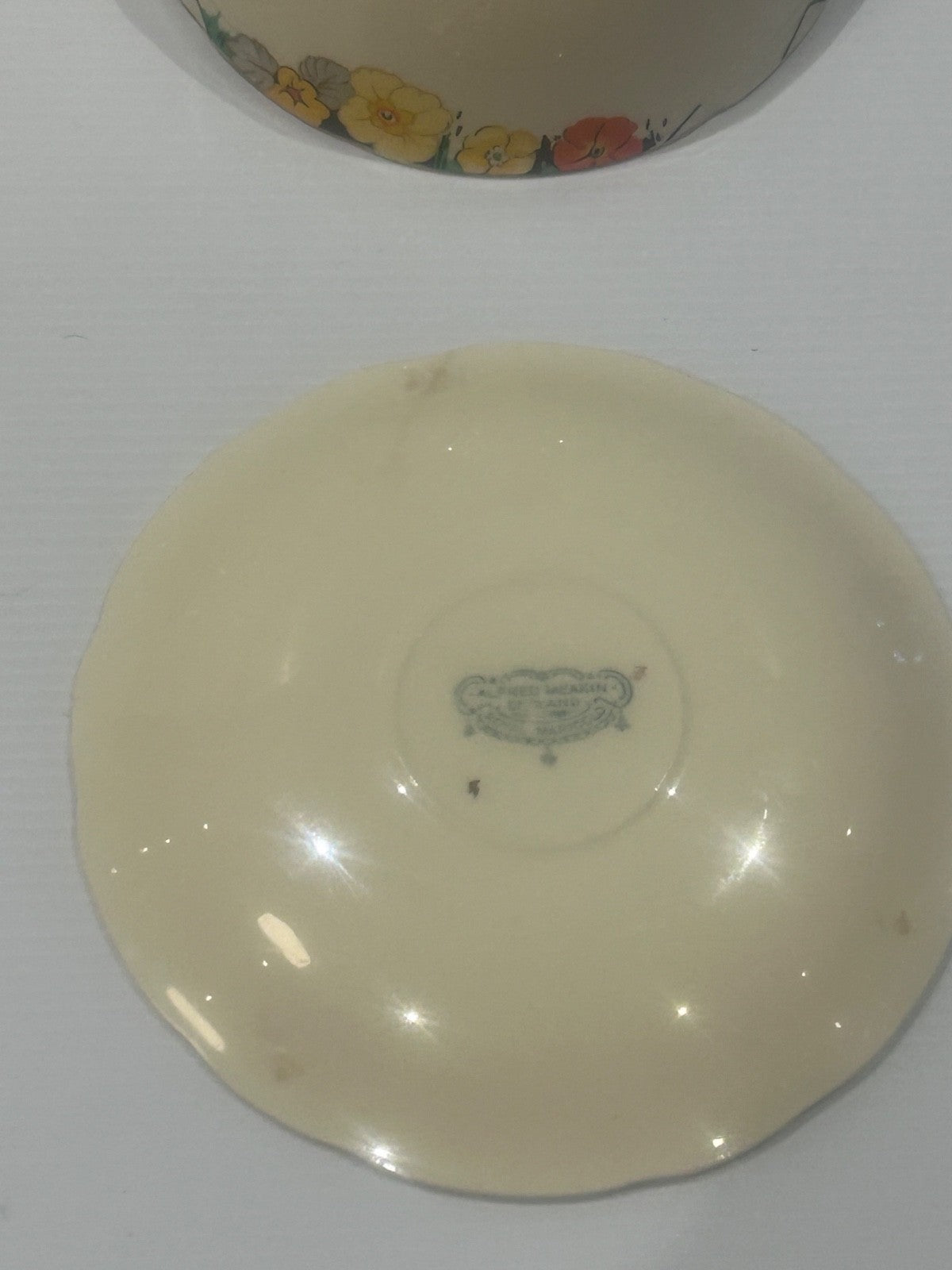 Royal Marigold Raymond Meakin 4 Cups/Saucers , Jug, Sugar & Plate & free extras