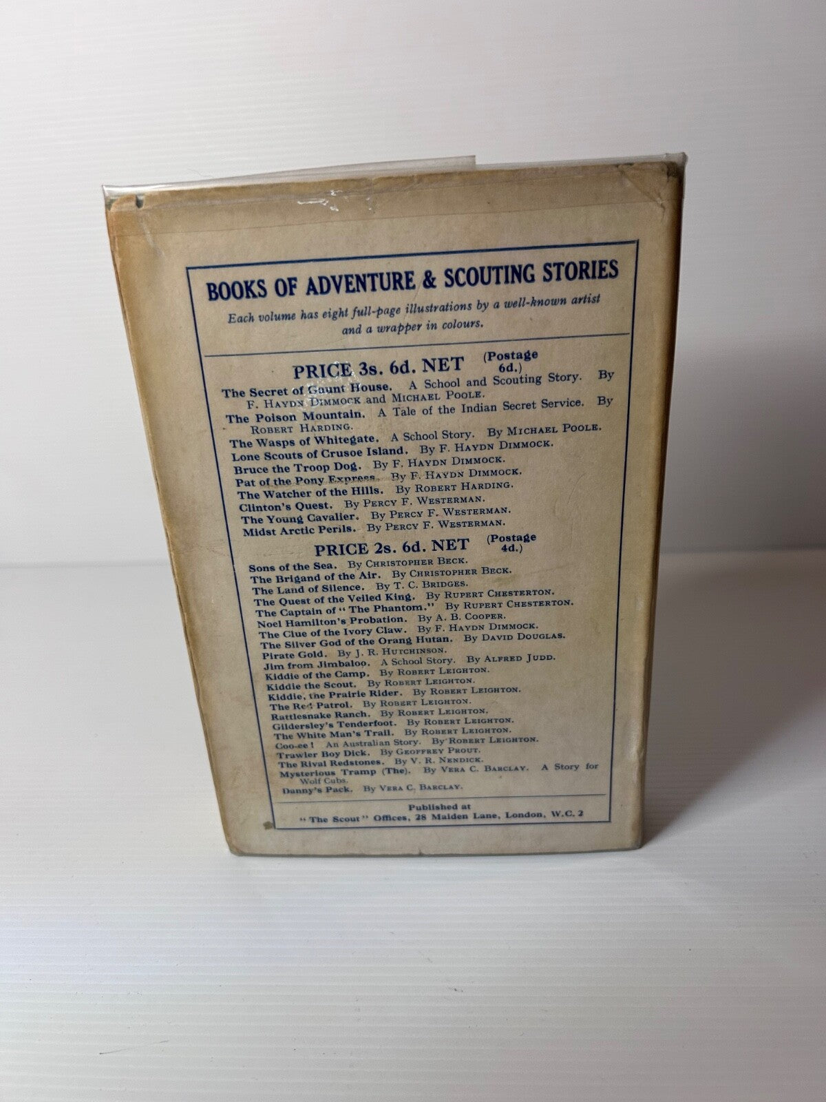 The Piper of Pax Life of Lord Baden-Powell 1931 HC DJ 2nd Ed Scouting Biog