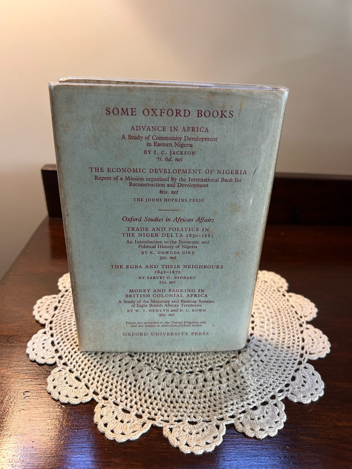 The Wealth of Nigeria - G. Brian Stapleton - 1958 First Edition - Hardcover