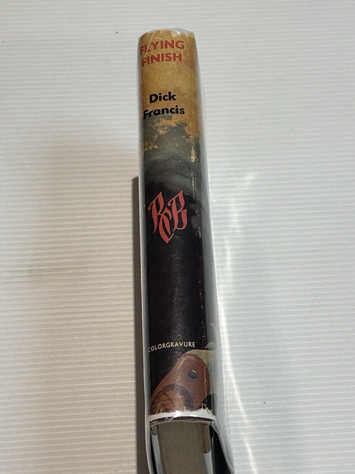 Francis Dick - Flying Finish 1968 edition Vintage Rare With Dust Jacket