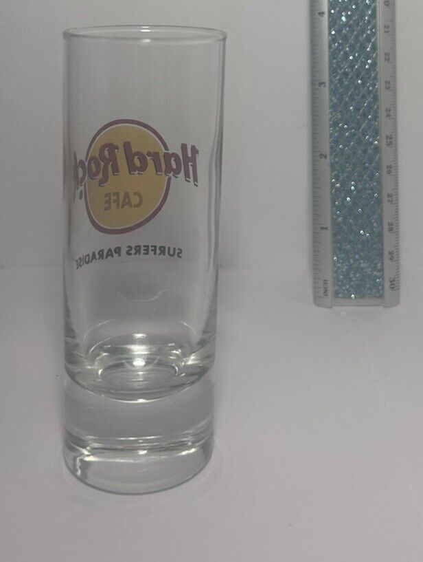 HARD ROCK CAFE SURFERS PARADISE SHOT GLASS SOUVENIR - CLOSED LOCATION