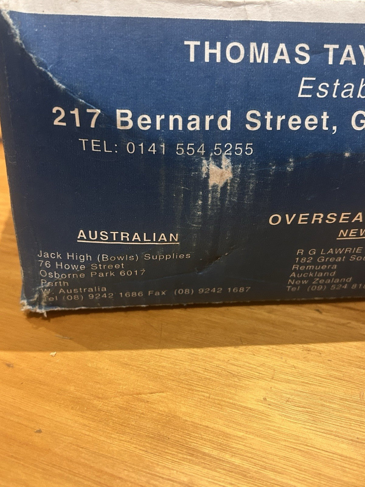 Taylor Vector Size 4 X-Heavy Lawn Bowls Approved 2032 Dual Stamp Boxed